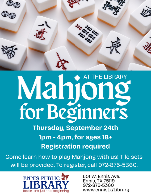 Mahjong at the Library_640